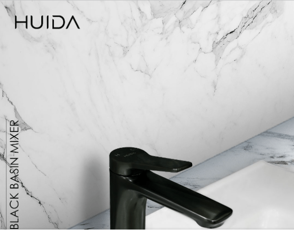 BLACK BASIN MIXER - The Dhaka Sanatary