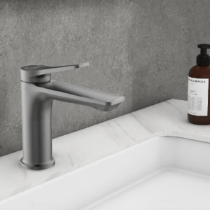 Gun Metal Finish Basin Mixer - The Dhaka Sanatary