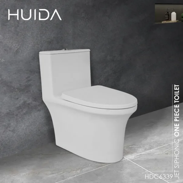 JET SIPHONIC ONE-PIECE TOILET (HDC6339) - The Dhaka Sanatary