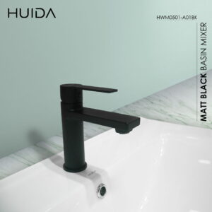 MATT BLACK BASIN MIXER - The Dhaka Sanatary
