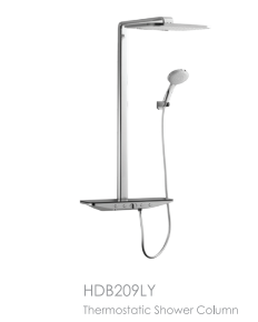 Thermostatic Shower Column - The Dhaka Sanatary